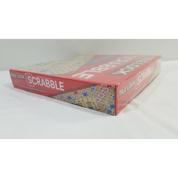 SCRABBLE Tile Lock Crossword Game Family Game Night Kids 8+ & Adults - Picture 5 of 11